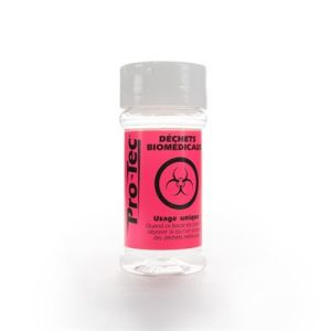 Poubelle contenant Protec jetable 100ml